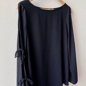 Wilfred Long-Sleeved Blouse (M, Black)